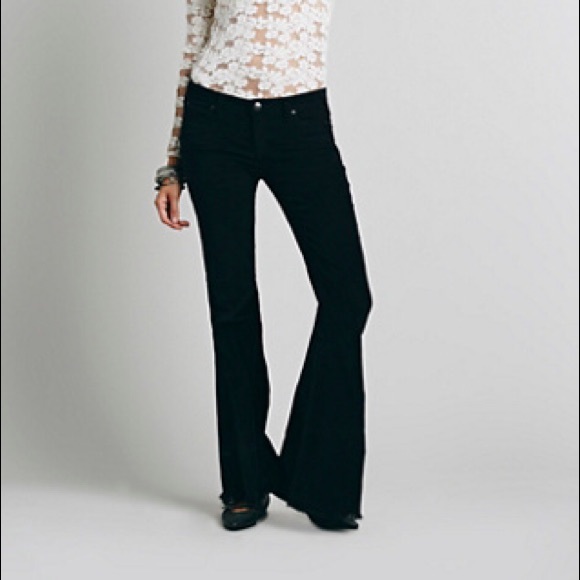 Free People Flare Jeans - Picture 1 of 4